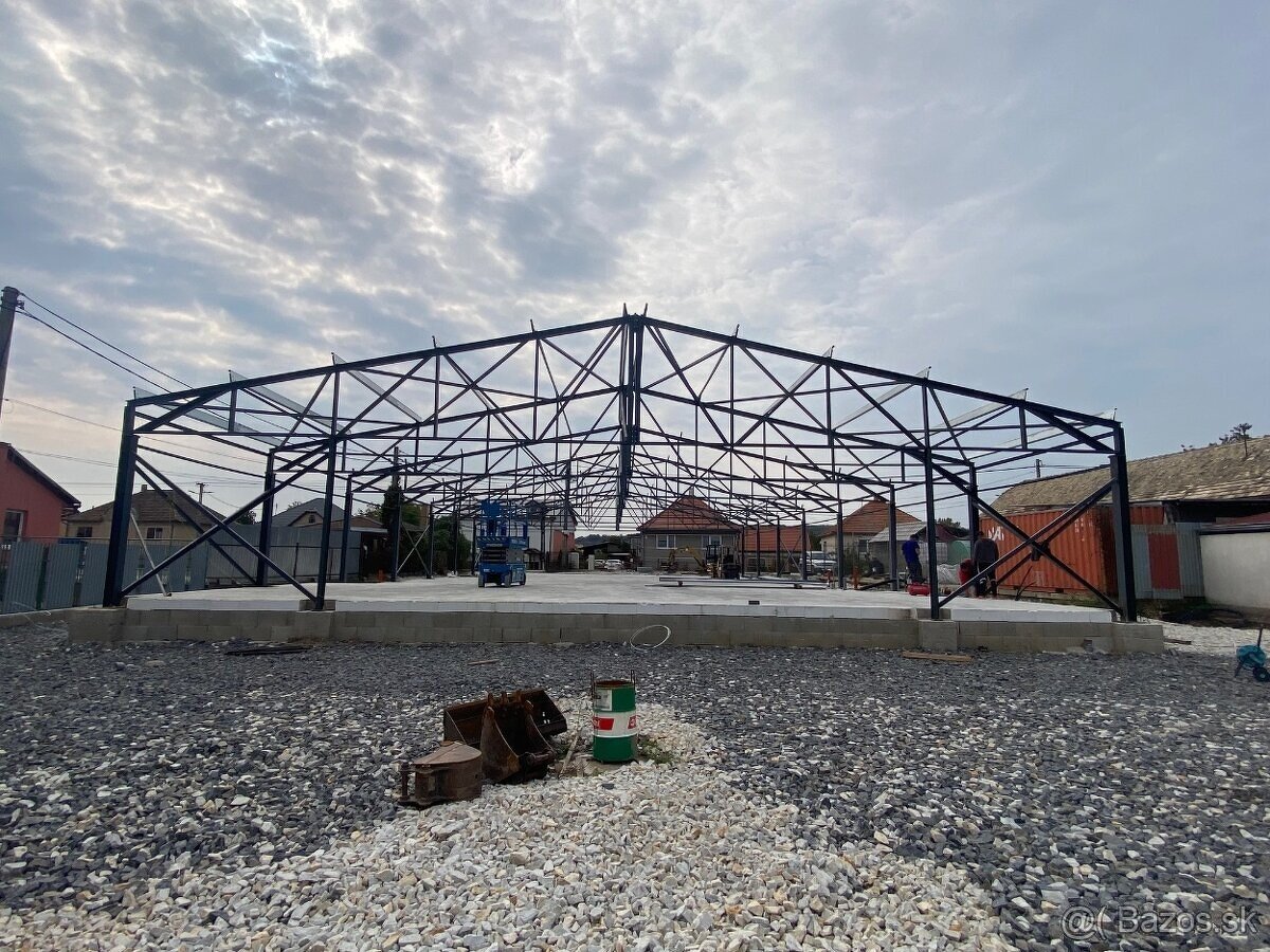 Konštrukcia haly 15x30x6m - 3