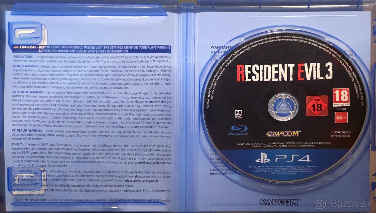 RESIDENT EVIL 3 PS4 - 3