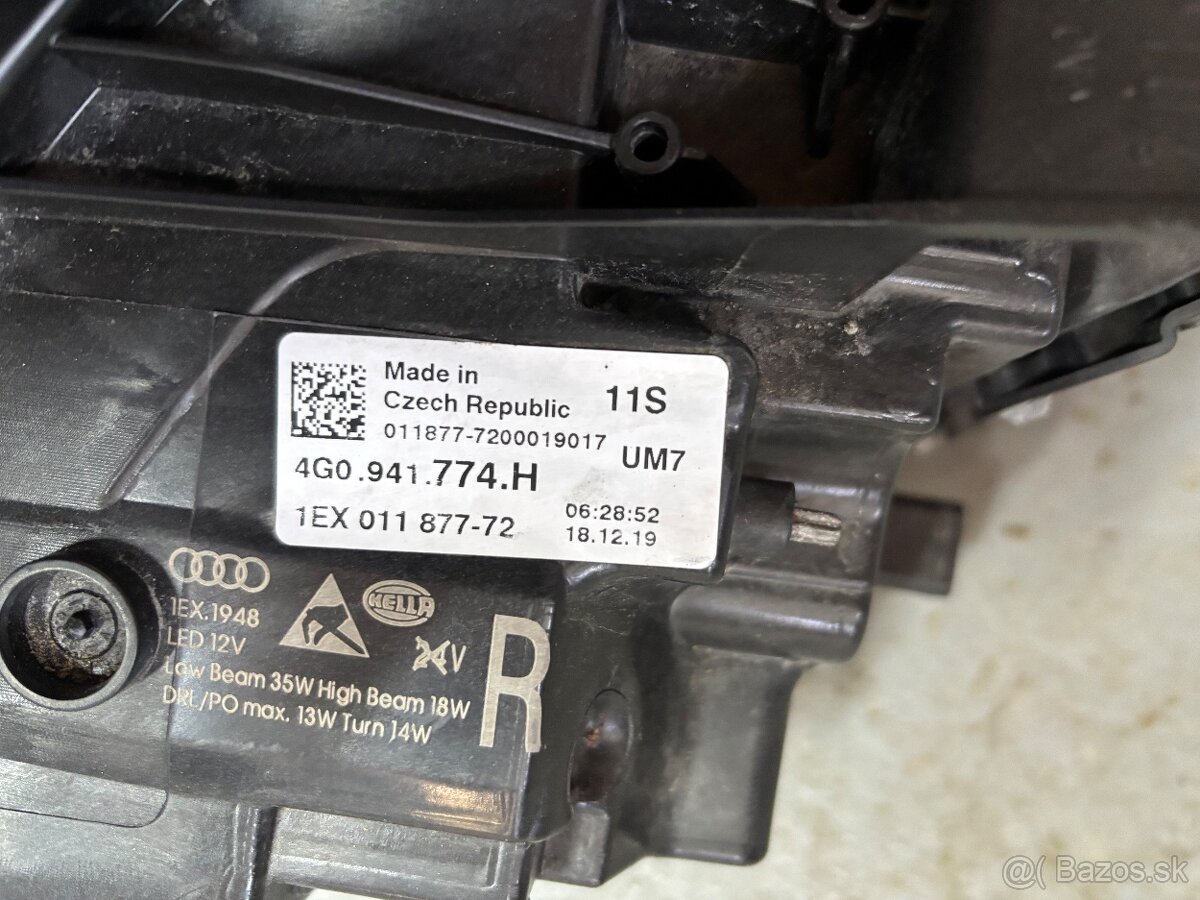 Audi a6 c7 full led svetlá - 3