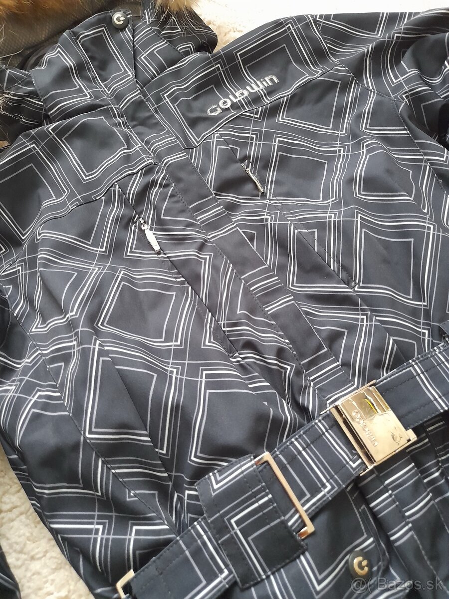 Lyžiarska bunda s pravou kožušinou GOLDWIN č.36 - 3