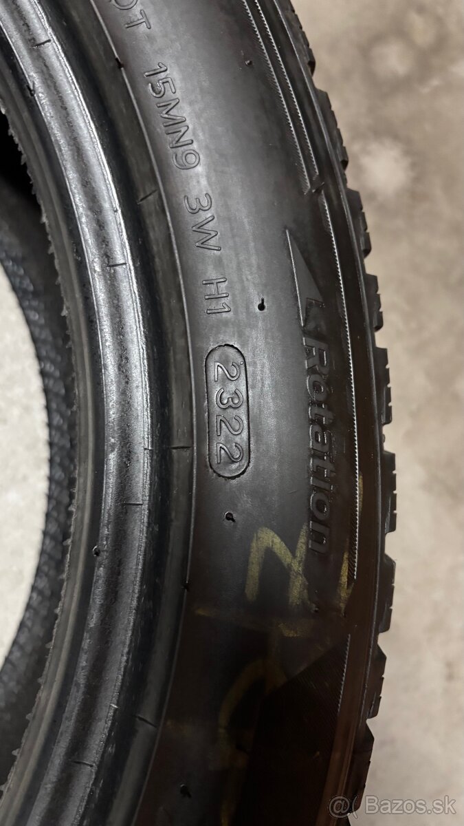 235/45 R18 zimné hankook 2 kusy - 3
