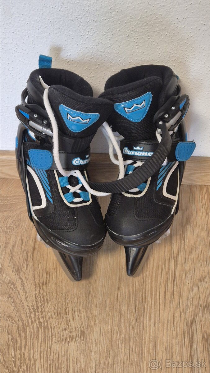 Nastaviteľné ľadové korčule veľkosť EU 29 - EU 32 - 3