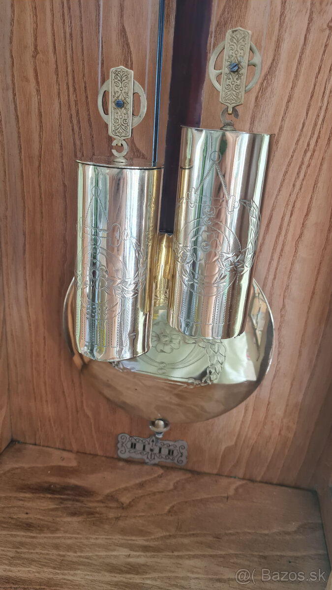 G. Becker závažové kyvadlové starožitné hodiny Jugendstil - 3