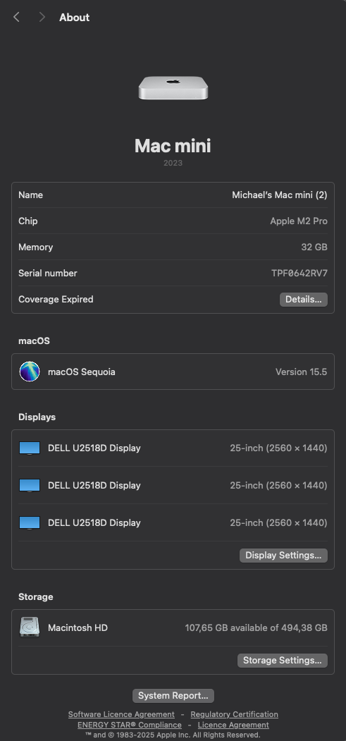 Mac Mini M2 Pro 2023 32GB 512GB - 3