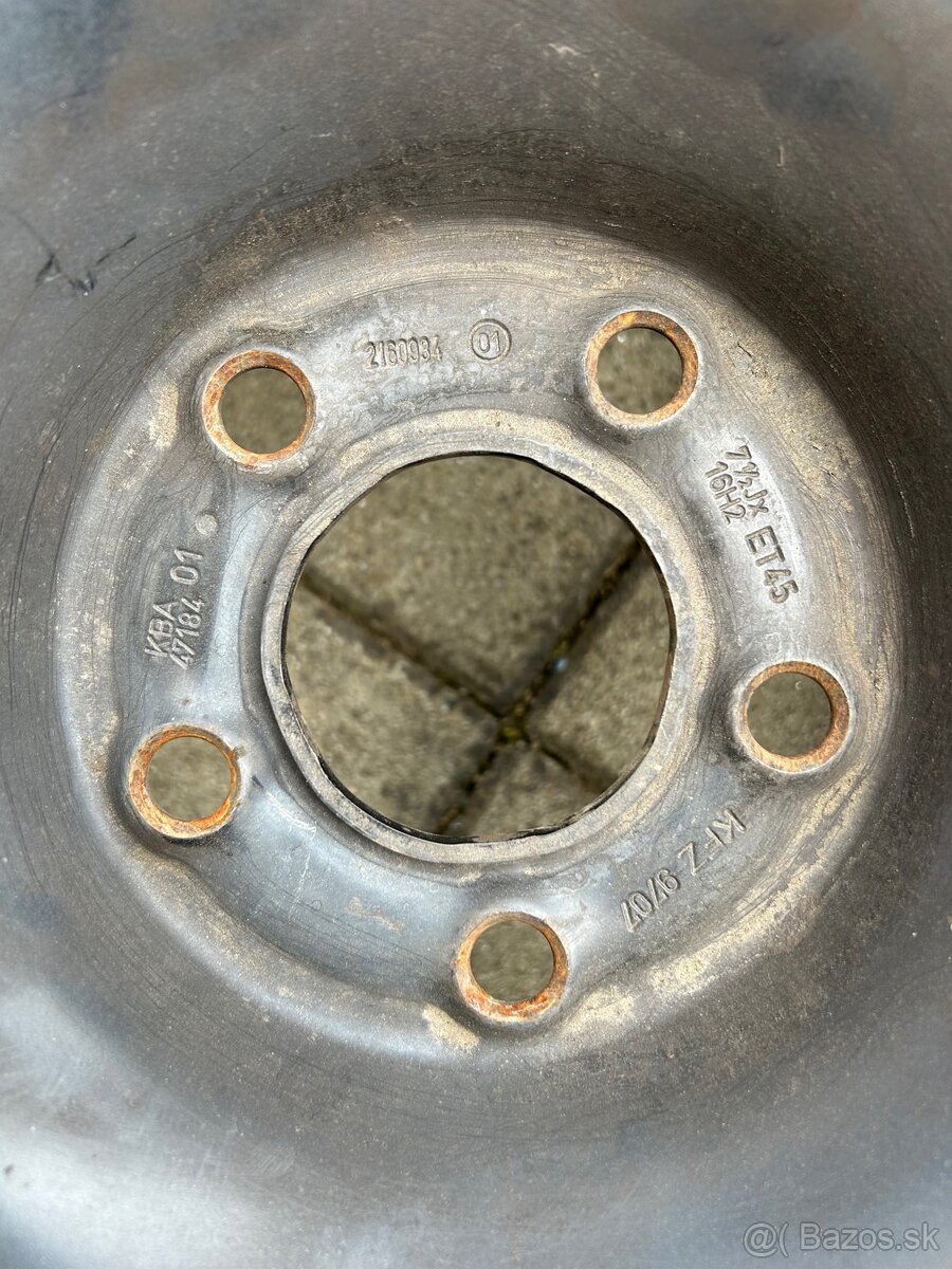 Plechove disky Audi, VW, Škoda, Seat - 3