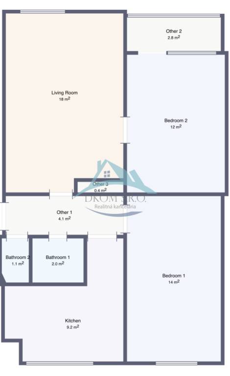 Na predaj 3-izbový byt na rekonštrukciu - 3