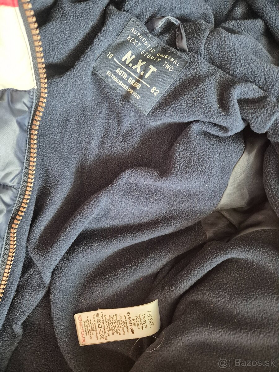 Detský zimný overal/ kombinéza veľkosť 92 - 3