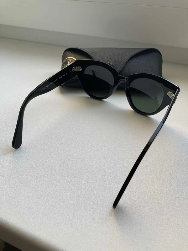Čierne slnečné dámske okuliare Ray-Ban - 3