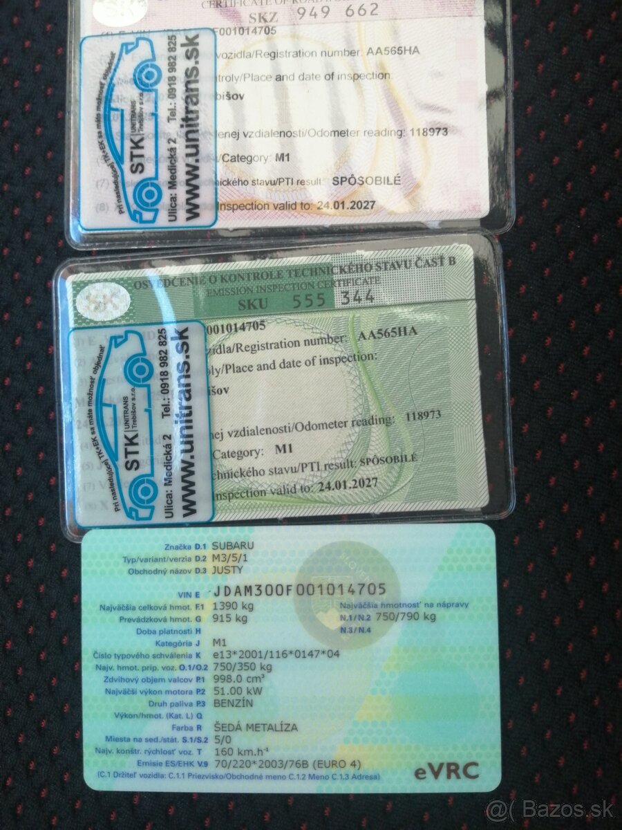 Subaru Justy 1,0 - 3