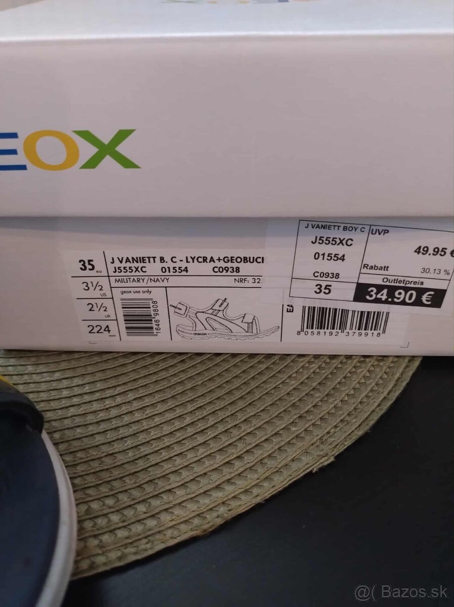 GEOX chlapcenske sandale, velk 35 - 3