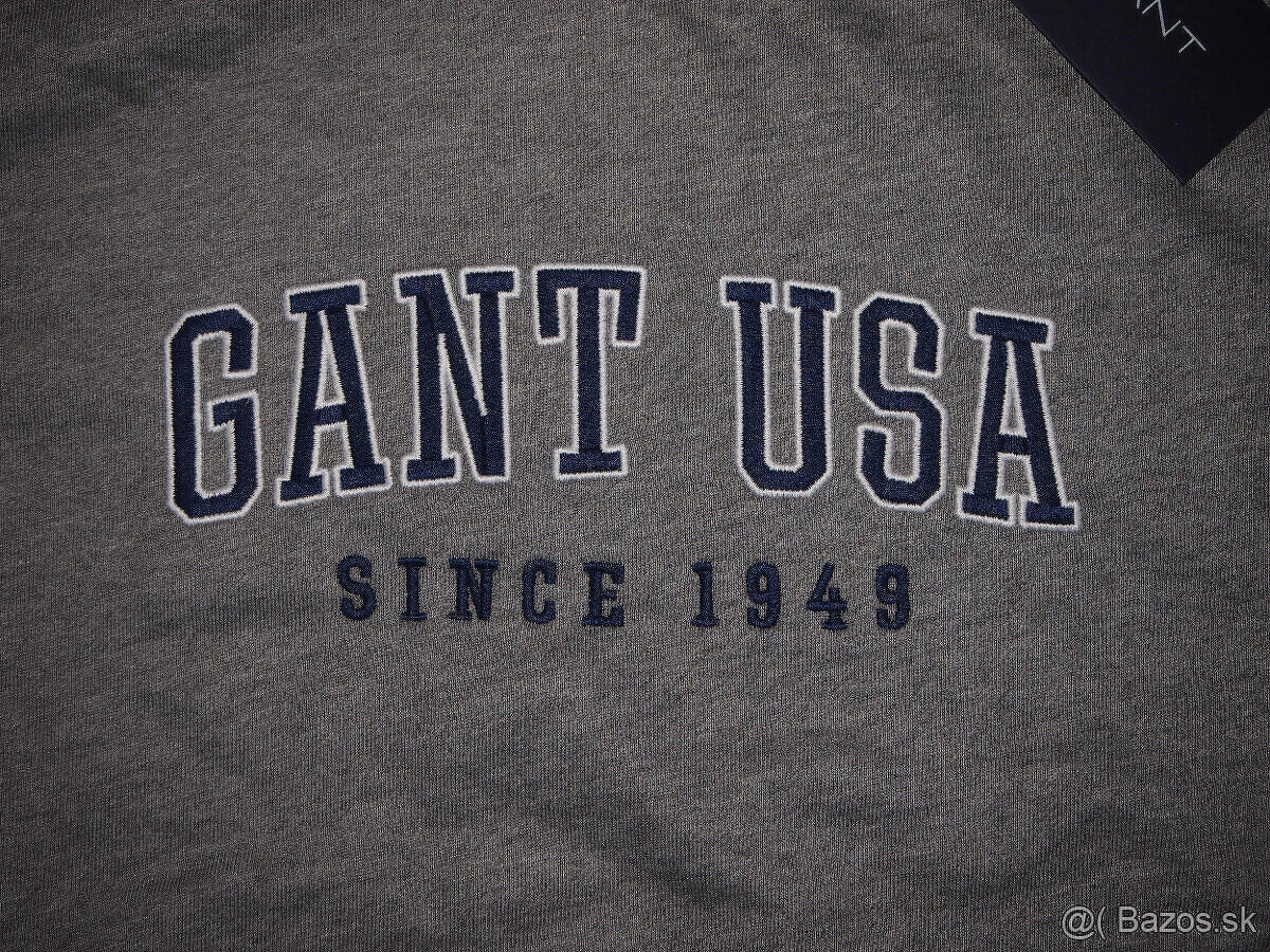 Gant pánska mikina šedá - 3