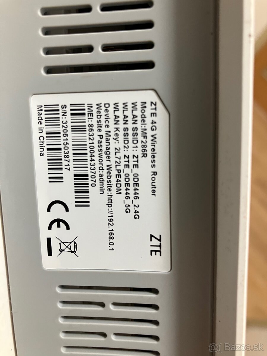 LTE router ZTE286R 2.4 aj 5GhZ - 3