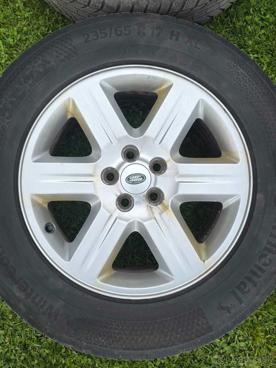 Original Land Rover 17" Alu disky z Freelander 2