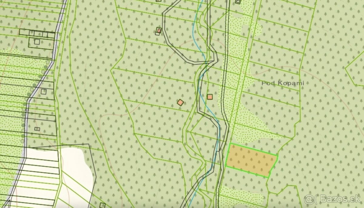 Rekreačný pozemok v chatovej oblasti – Važec, Pod Kopou. - 3