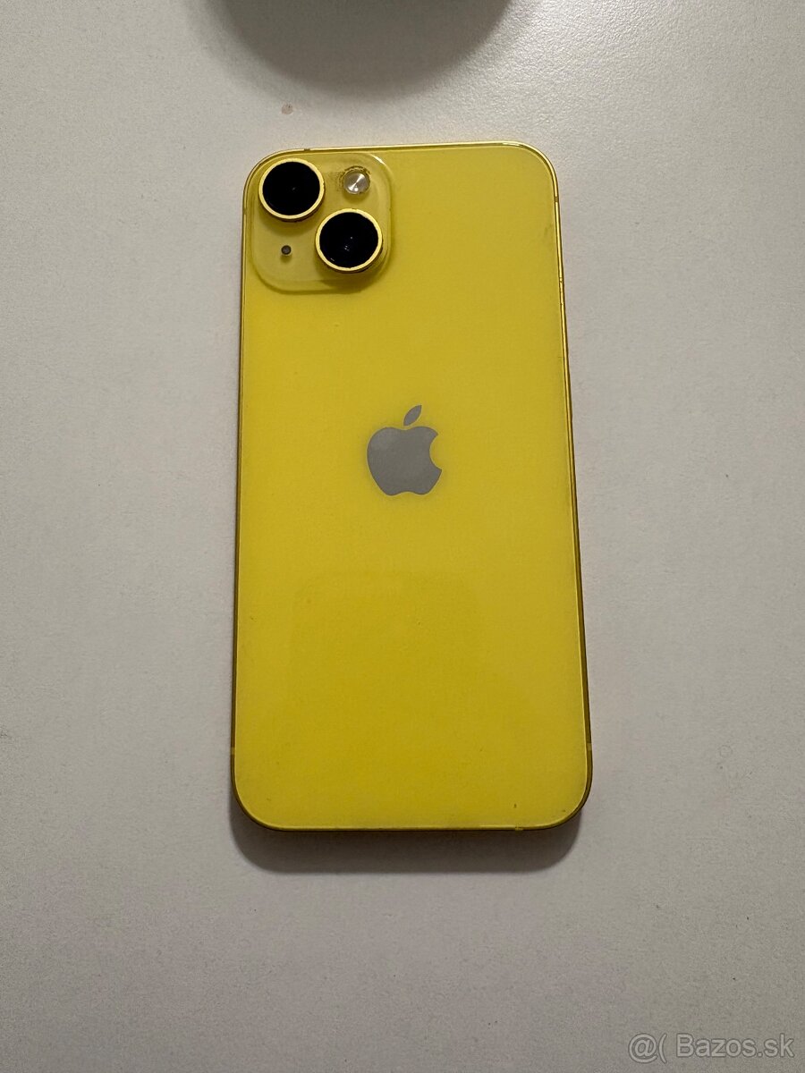 📱 Predám iPhone 14 – Yellow – 128 GB - 3