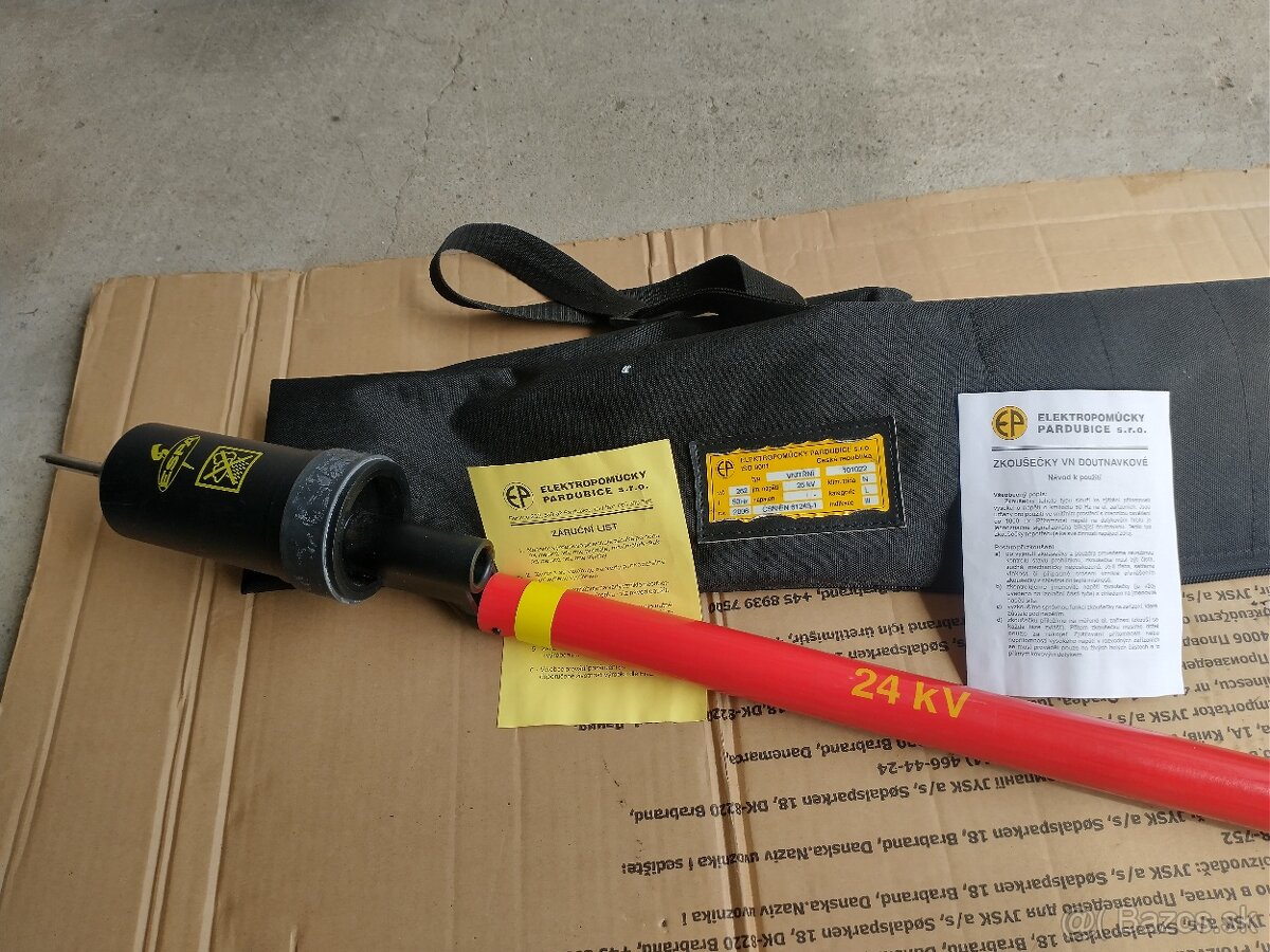 Skúšačka VN 24kV, elektromerače - 3