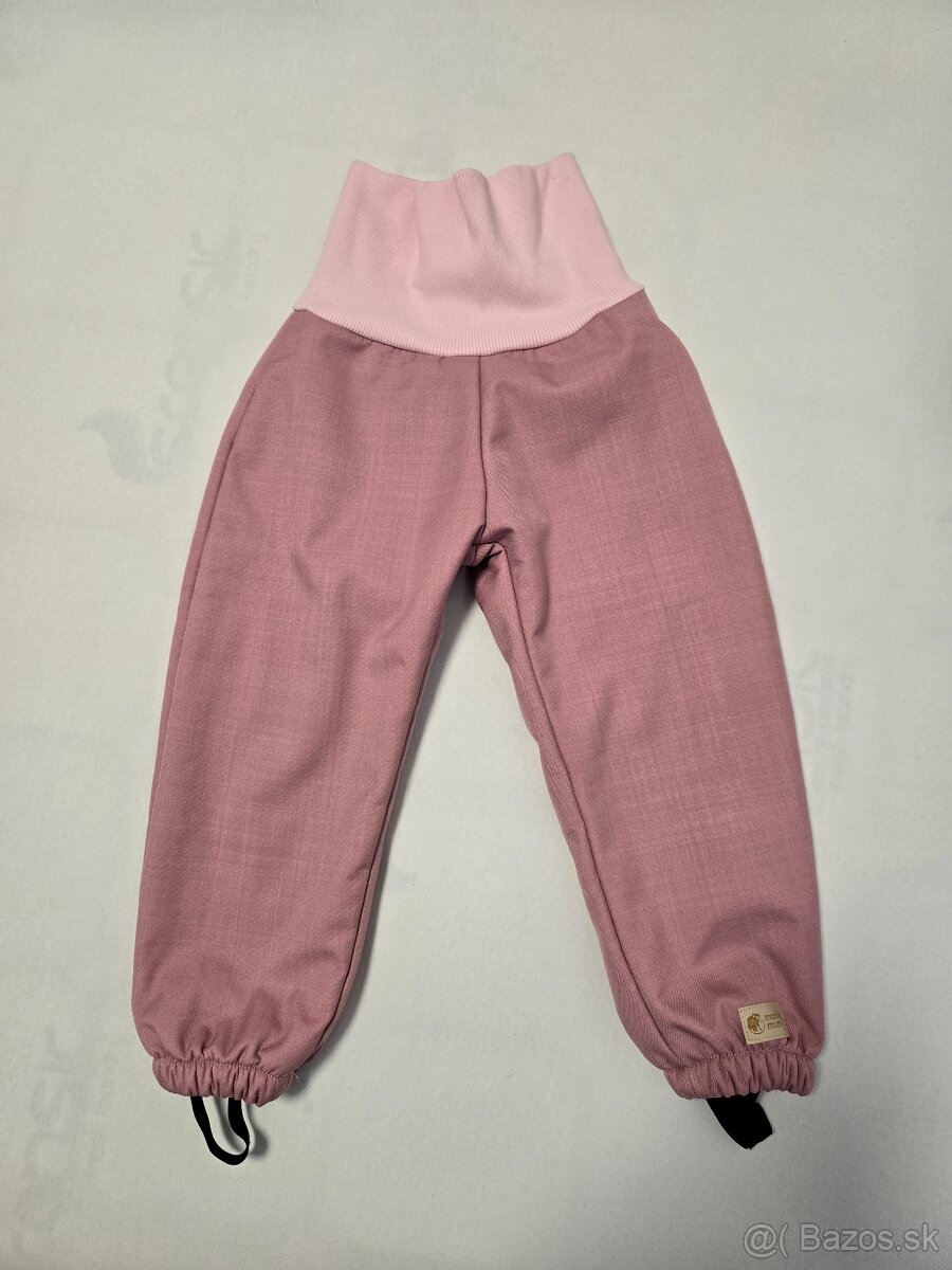 Softshellová bunda a nohavice s baránkom Monkey Mum - 3