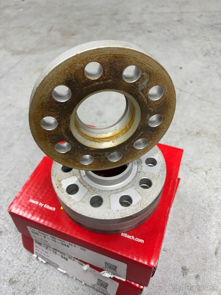 Rozširovacie podložky 5x112/108 15mm EIBACH 4kusy + skrutky - 3