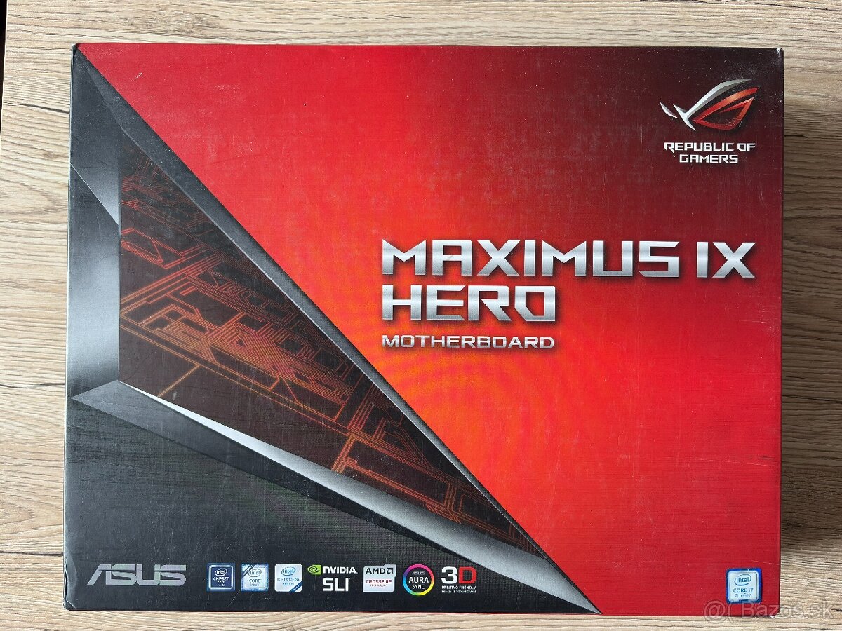 ASUS ROG MAXIMUS IX HERO Z270 + i7 7700k - 3