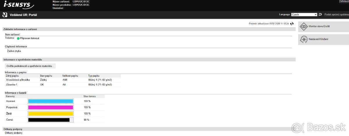 Canon i-SENSYS LBP613cdw - 3
