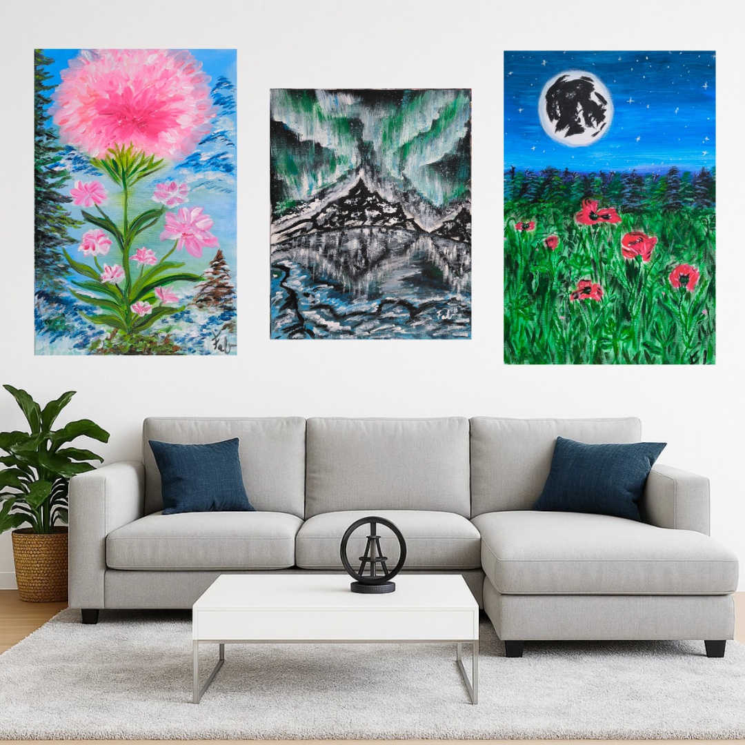 Akrylové obrazy - 3