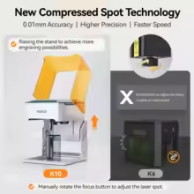 Wainlux k10 Laser laserová gravírovačka nová - 3