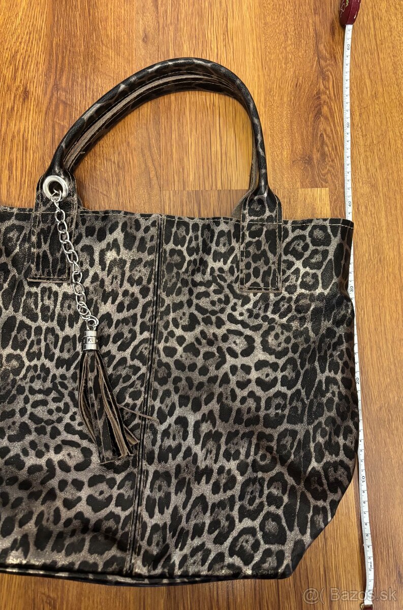 Dámska kožená kabelka - 3