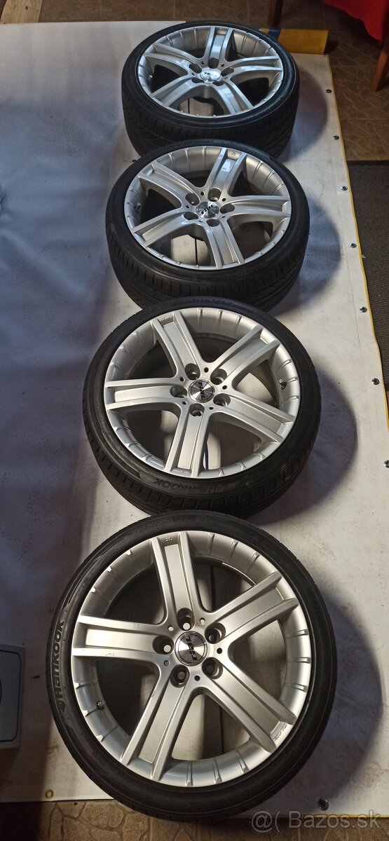 Hliníkové disky ,letné pneumatiky 205/40 R17 ZR 84W 5x100 - 3