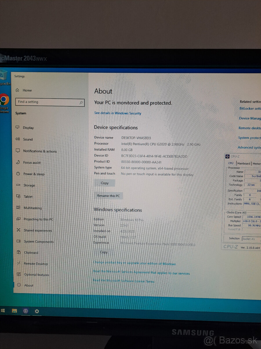 Predám PC zostavu s monitorom - 3