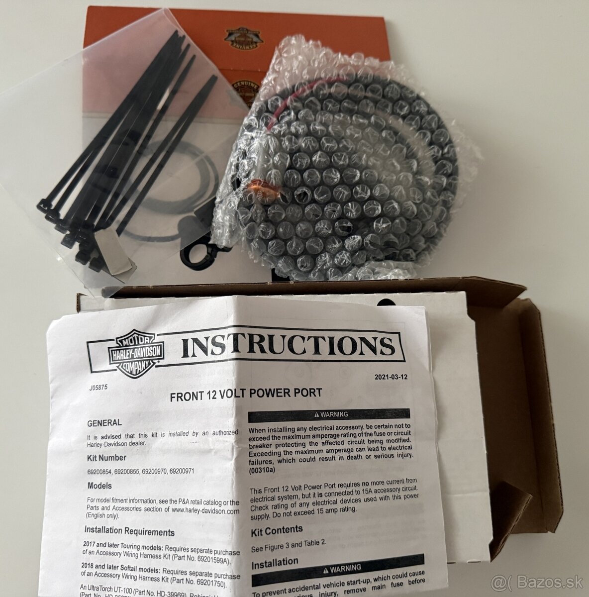 HARLEY DAVIDSON® 12V zásuvka - 3