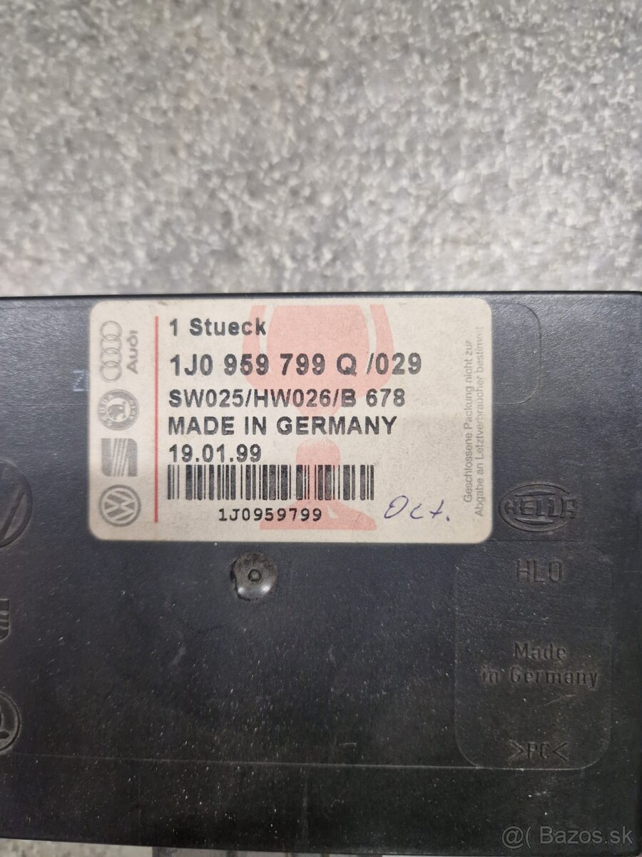 Radiaca jednotka komfortu VW Nové - 3