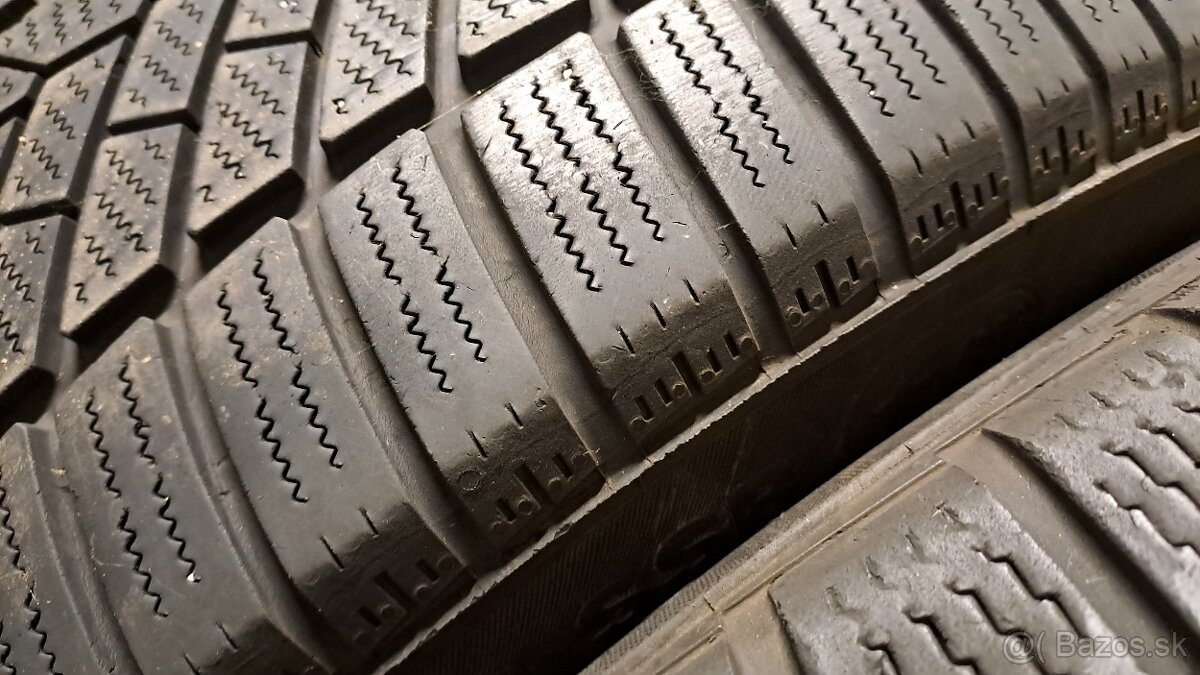 Predám 4ks jazdené zimné 225/50r18-99V Continental - 3