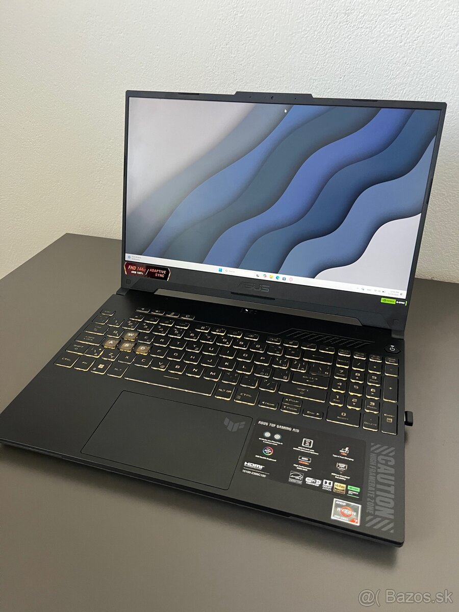 ASUS TUF Gaming A15 + herná klávesnica - 3