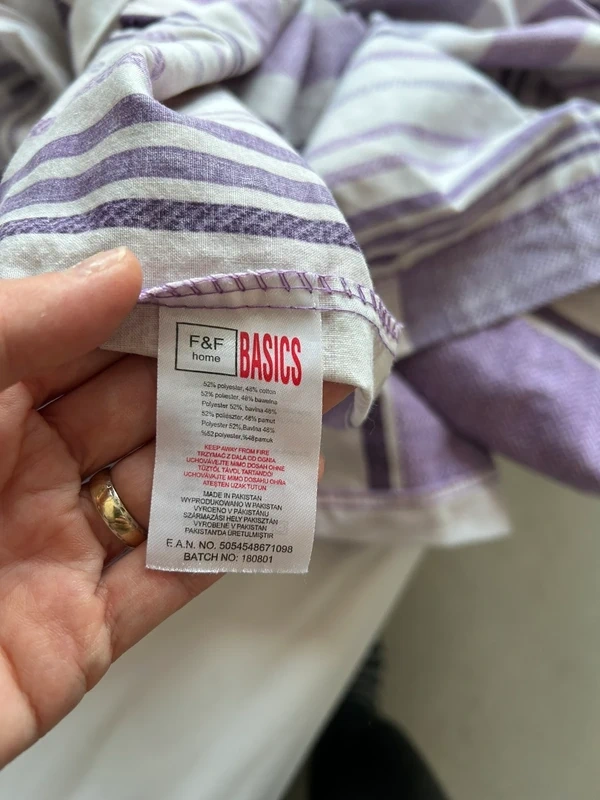 Súprava 2 x pásikavé obliečky - TOP STAV - 3