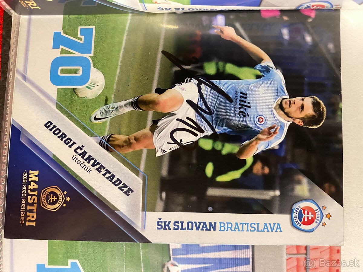 Predám podpísané karty od týchto hráčov - 3