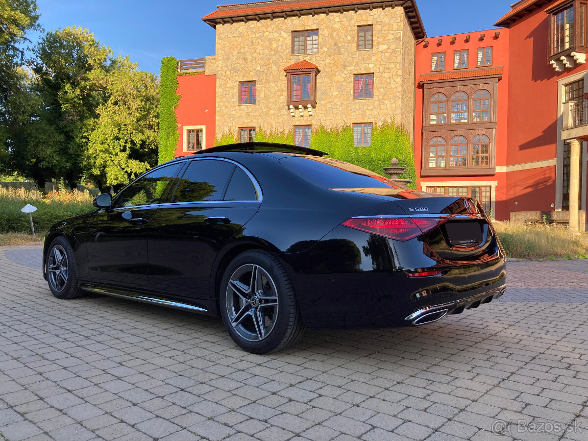 Mercedes S trieda S580 AMG 4x4 | ZARUKA | DPH | Nove 160k - 3