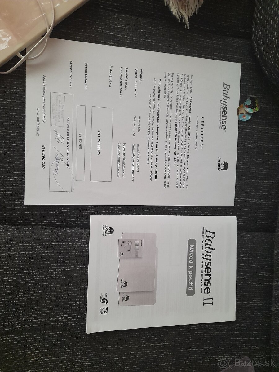 Monitor dychu babysense 2 - 3