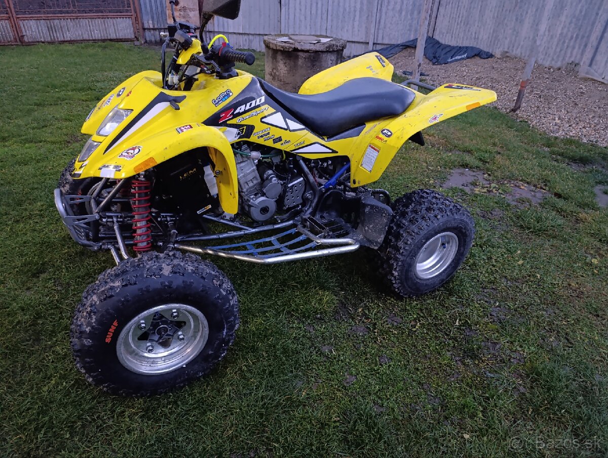 Suzuki LTZ400 na ŠPZ