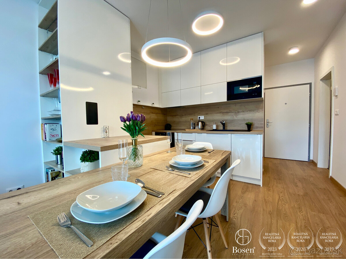 BOSEN | Prenájom 2 izbový byt s loggiou, Nuppu, Bratislava m - 3