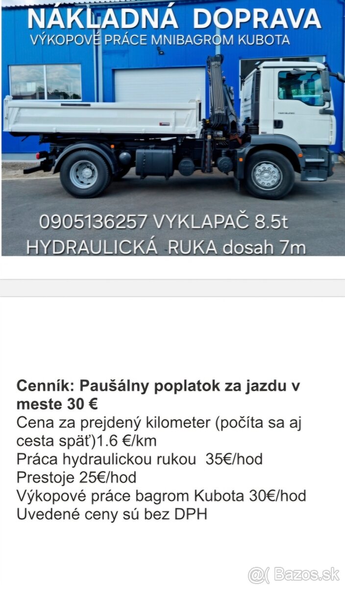 Nákladná doprava a výkopové práce - 3