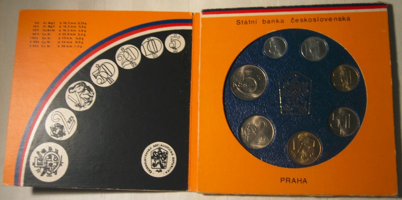 CSSR mincova sada KCS 1990 - 3