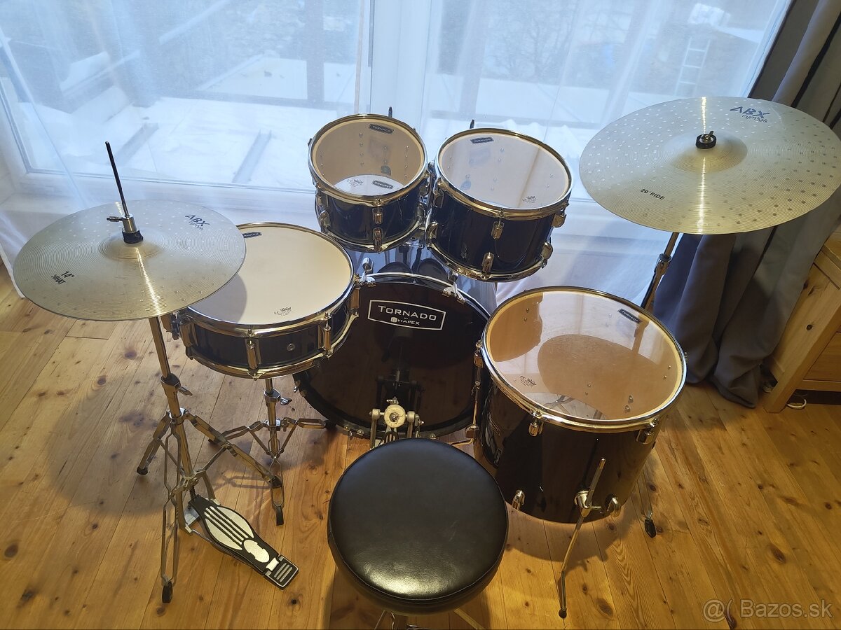 Akustické bicie mapex tornado - 3