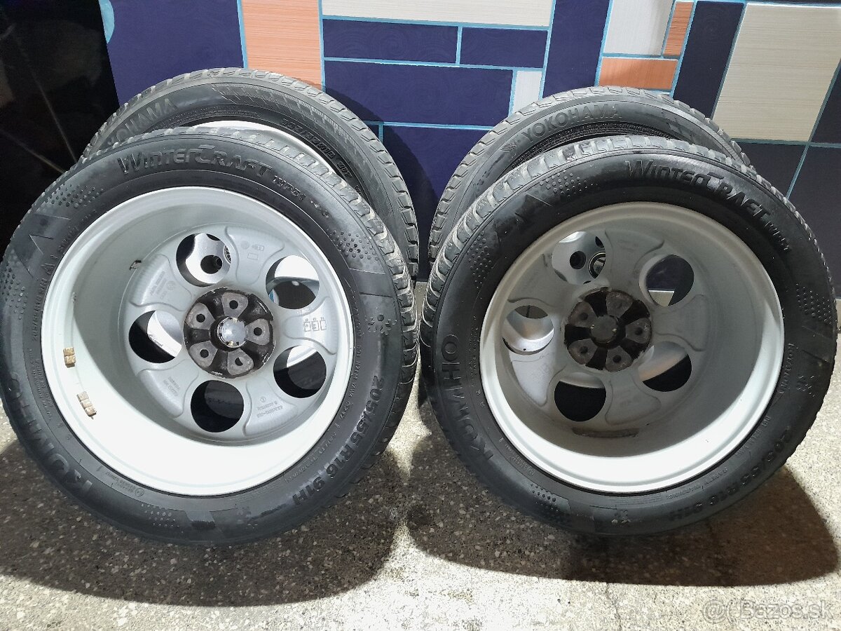 Kolesa 5x98 R16, 205/55 R16 - 3