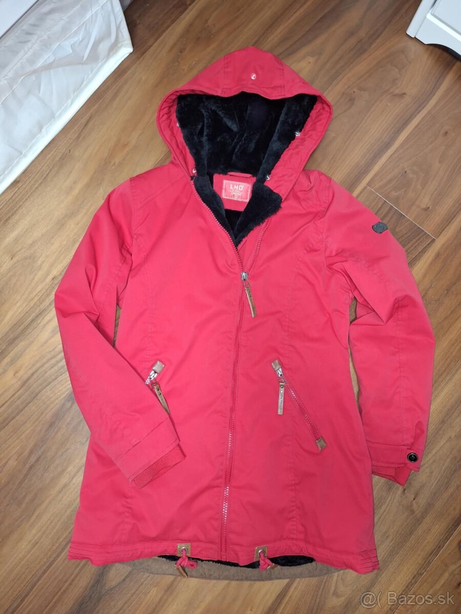 Červená bunda L - 3