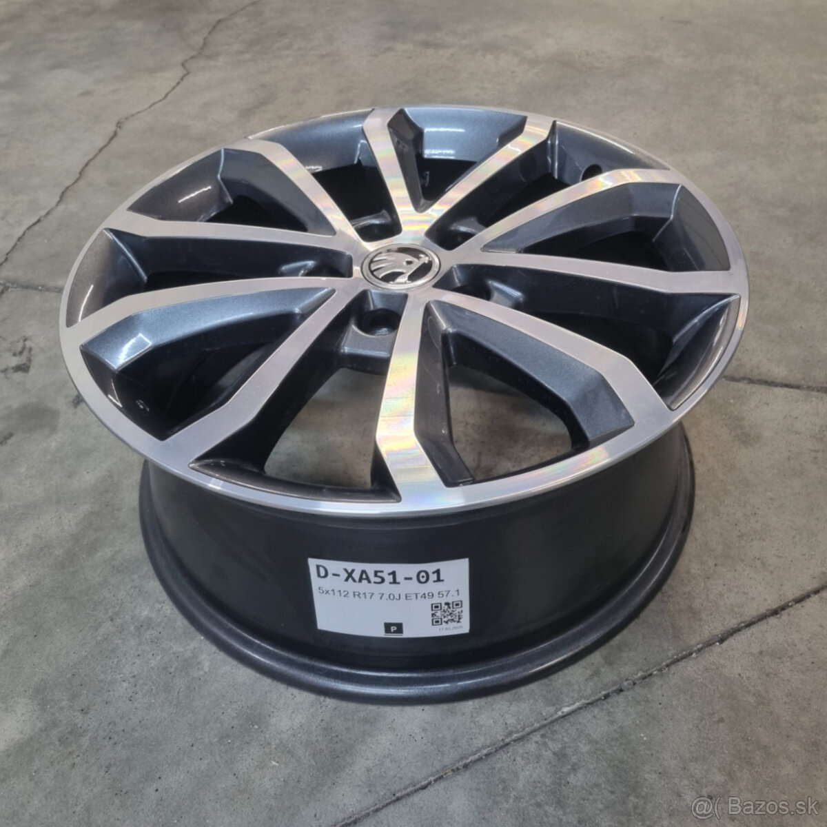 Hliníkové disky 5x112 R17 7J ET49 - 3
