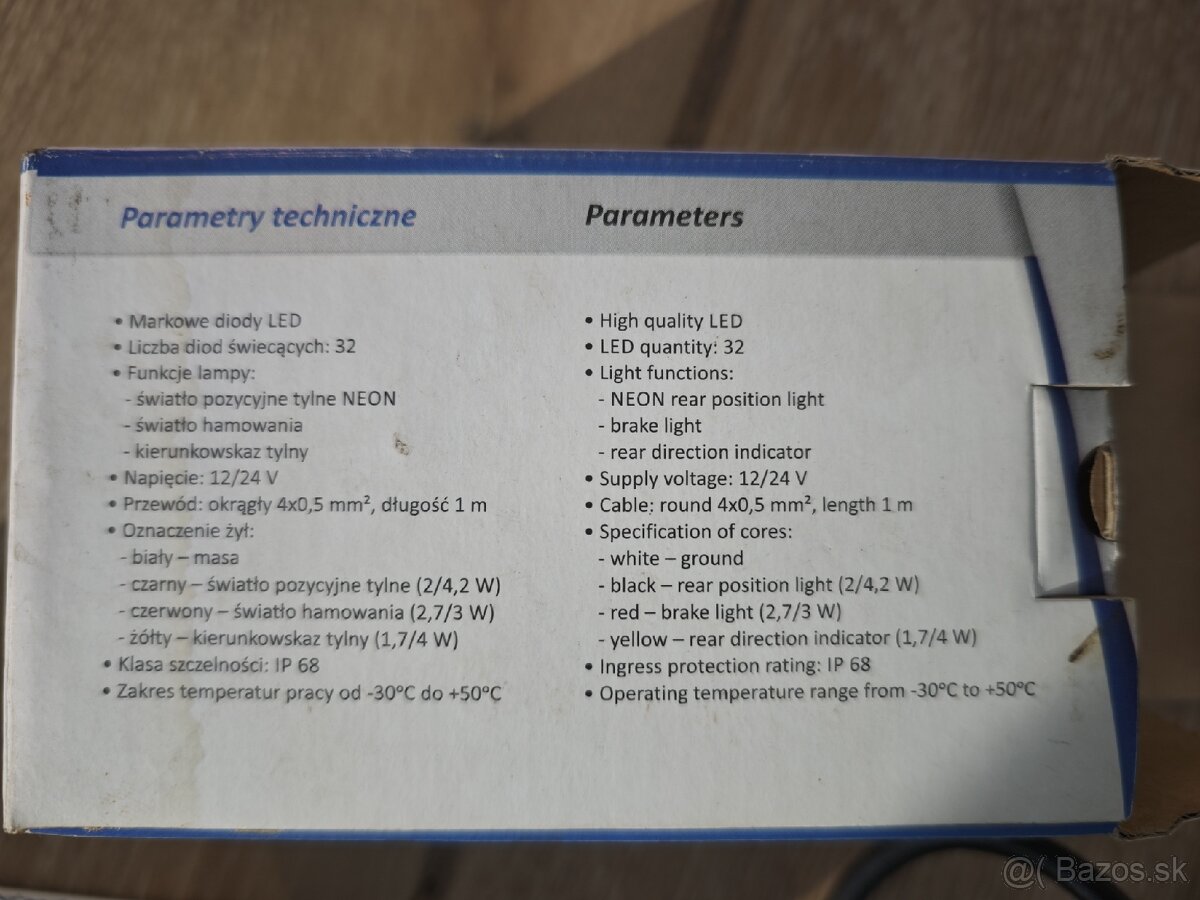 Zadné svetlá univerzál LED - 3