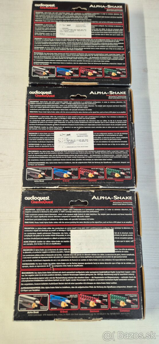 Prepojovacie kable alpha-snake - 3