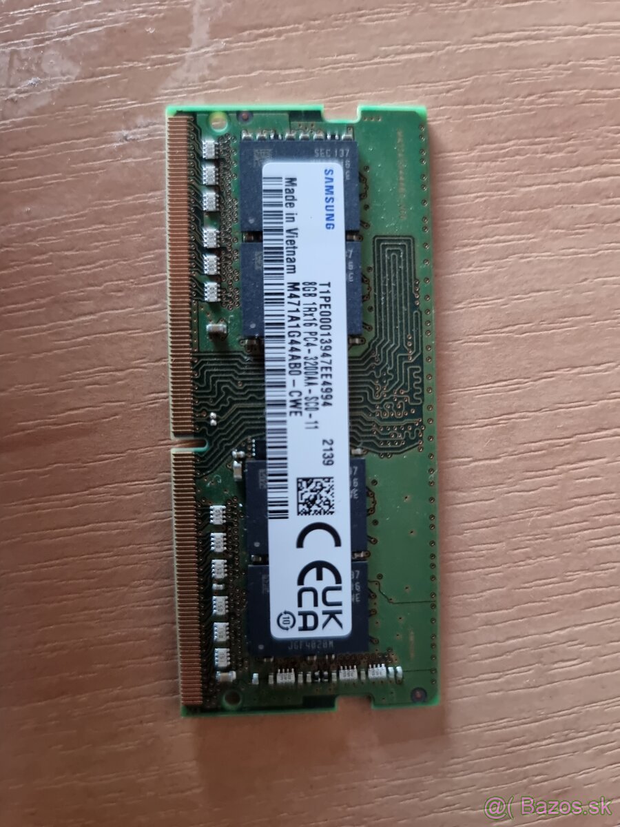 Samsung 16gb DDR4 SO-DIMM 3200AA CL22 - 3