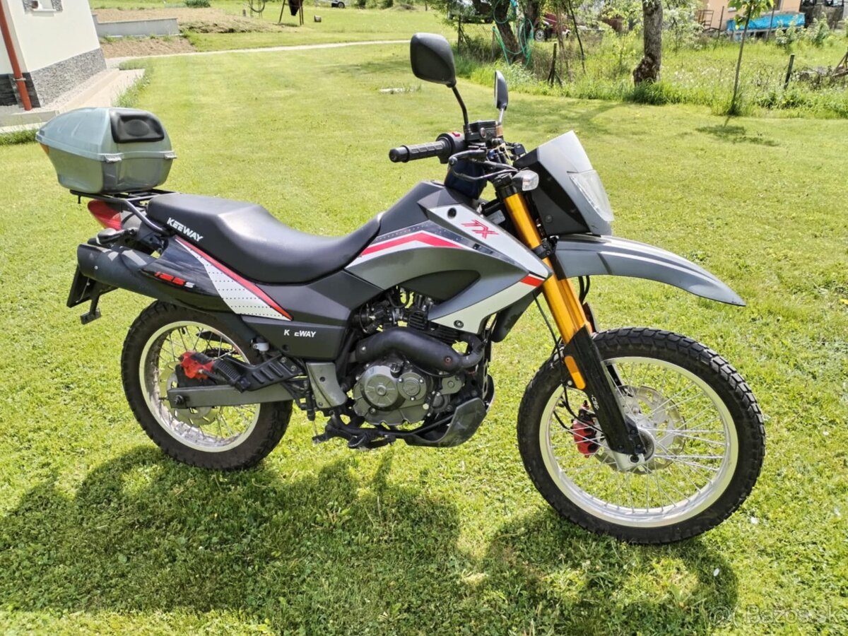 enduro keeway tx 125 s tp špz - 3
