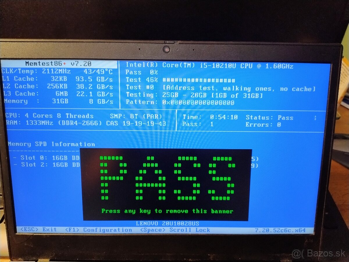 2x16GB DDR4 2666MHz SO-DIMM 35 EUR/kus - 3